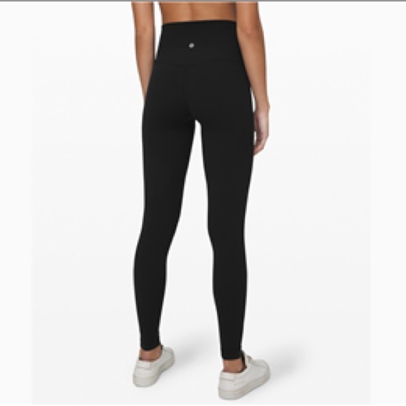Lululemon Black Wunder Under Leggings - Picture 1 of 2
